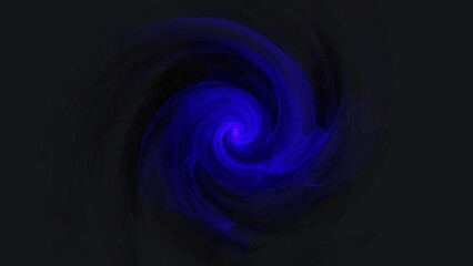 Energetic spiral background animation where waves appear to be projected in 3D space, flickering lights and changing perspectives