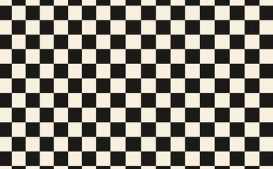 Black and white checkered pattern background vector presentation design