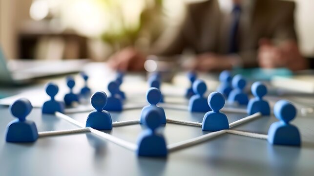 Interconnected Figures: A Network of Relationships