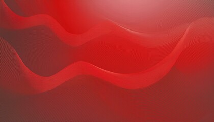 Abstract futuristic red wave background