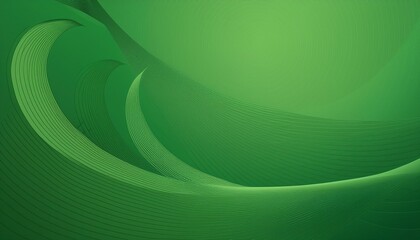 abstract green wave background