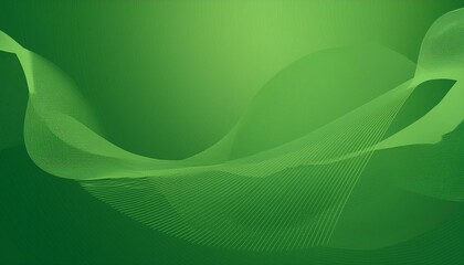 abstract green wave background