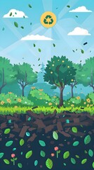 Recycle, Reuse, Renew - Green Growth from the Ground Up.