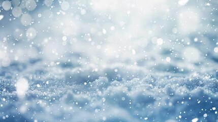 Fototapeta premium Winter Wonderland: A Snowy Scene