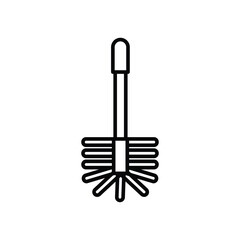 Toilet brush icon vector design templates simple and modern