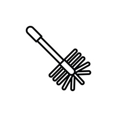 Toilet brush icon vector design templates simple and modern