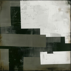 Modern Minimalist Abstract Painting. Created with Generative AI technology