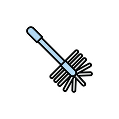 Toilet brush icon vector design templates simple and modern