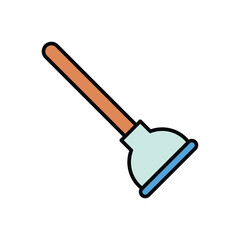 Plunger icon vector design templates simple and modern