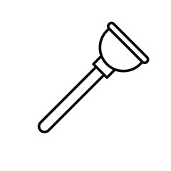 Plunger icon vector design templates simple and modern