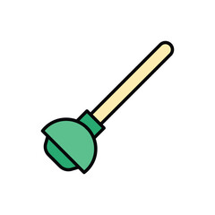 Plunger icon vector design templates simple and modern