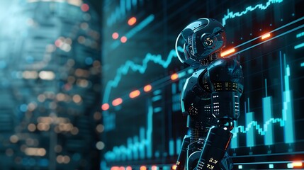Robot Looking at Data Display