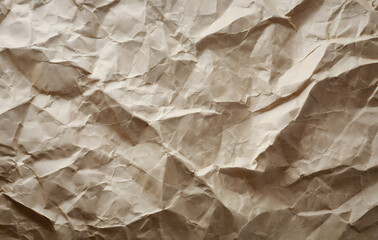 Obraz premium crumpled paper background. Generative AI.
