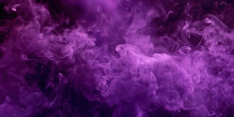 Obraz premium Abstract Purple Smoke