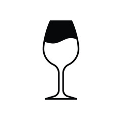 Wine vector icon