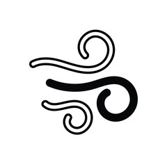 Wind vector icon