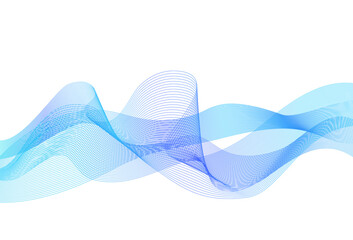 抽象的な波の背景。曲線で作られた背景。ウェーブ背景。