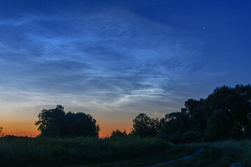 Fototapeta premium silver clouds 