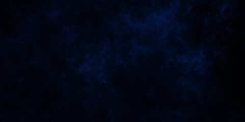 Blue color dust particles explosion cloud on black background minimal design and artistic watercolor splashes background. Wallpaper Created Using Artificial Intelligence