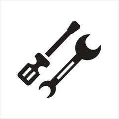 screwdriver vector icon line template