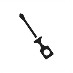 screwdriver vector icon line template