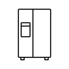 Refrigerator icon vector design templates simple and modern