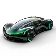 Future Modern Green Energy BEV Car
