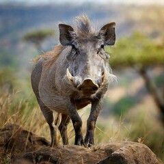 warthog animals