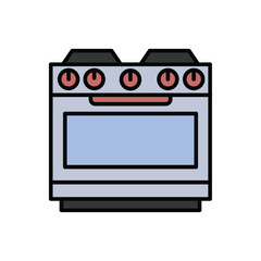 Oven icon vector design templates simple and modern