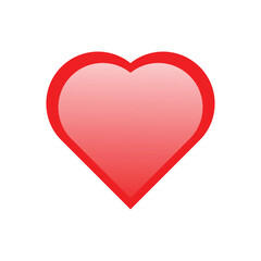 Love heart sign vector illustrator