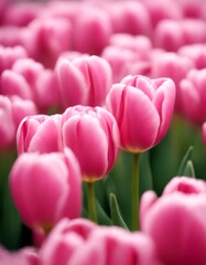 Fototapeta premium mother's card day mother flower decoration colours tulip tulips event pink vibrant nobody s