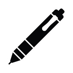 Premium quality pen icon, ideal for writing, drawing, and creative applications