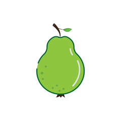 Guava illustration icon