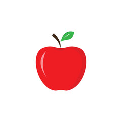 Fresh Apple illustration logo icon