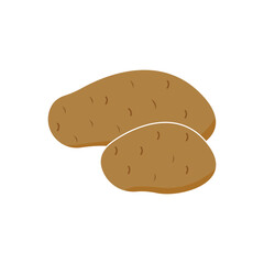 Potato illustration icon