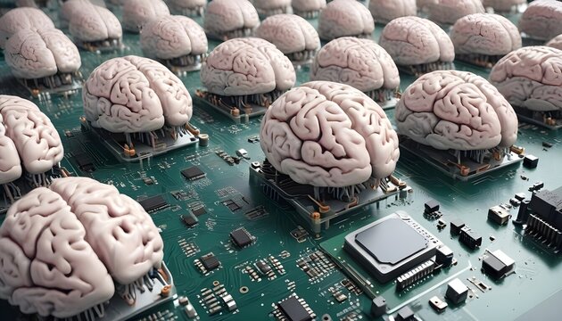 Computer-Style Realistic 3D Fusion of Human Brains - Brain Computer Interface - Biological Computing