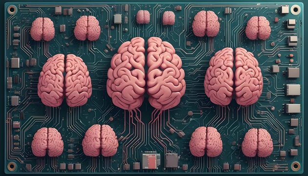 Computer-Style Realistic 3D Fusion of Human Brains - Brain Computer Interface - Biological Computing