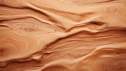 Abstract Wooden Texture with Wavy Grain Patterns
