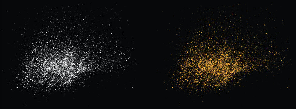 Luxury golden color gold glitter glow confetti texture background