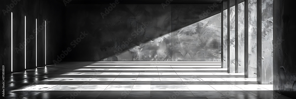 Poster minimalist tech canvas for background design
