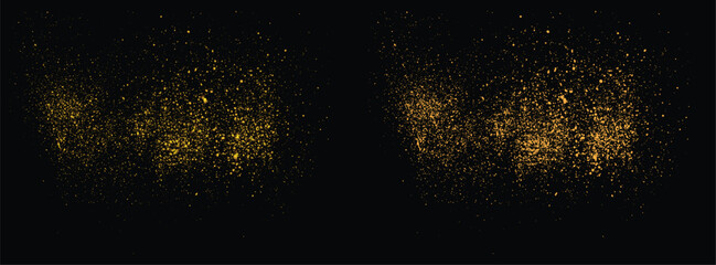 Fototapeta premium Festive luxury sparkle golden glitter lighting background