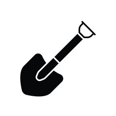 Shovel vector icon