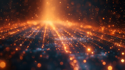 Fototapeta premium Algorithmic Visualizations - Empty Canvas