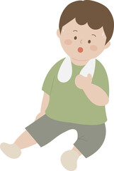 땀 흘리는 사람