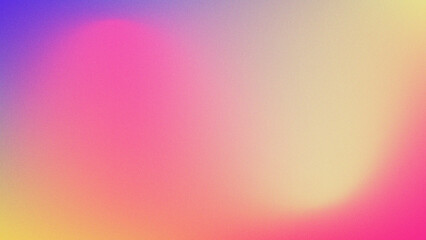 Abstract colorful soft and bright gradient grain noise texture background