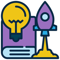 startup book reading study education knowledge filled outline