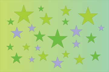 seamless pattern with stars