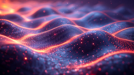Big Data Visualization - Abstract Background