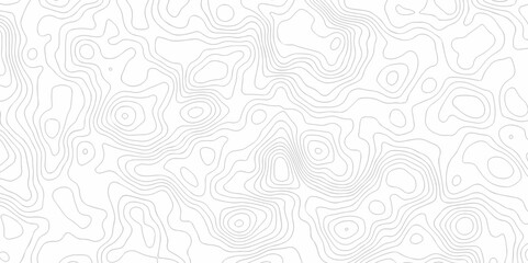 The stylize topography landscape grid map and counter wave line geometric wire outline area design. nature strip diagram topographic creative concept discovery line map texture background.