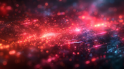 Fototapeta premium Cybersecurity Alert: Suspicious Background and Technology